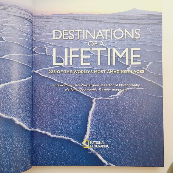 National Geographic - Destinations of a Lifetime Hardcover Book | Travel Photos - Picture 3 of 16